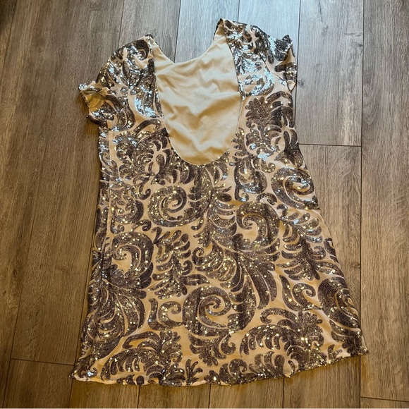 Show me Your MuMu Sequin Mini Dress - Picture 4 of 5